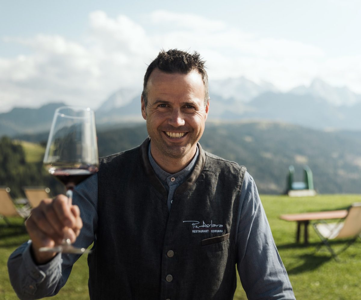 südtiroler wein restaurant piz arlara corvara